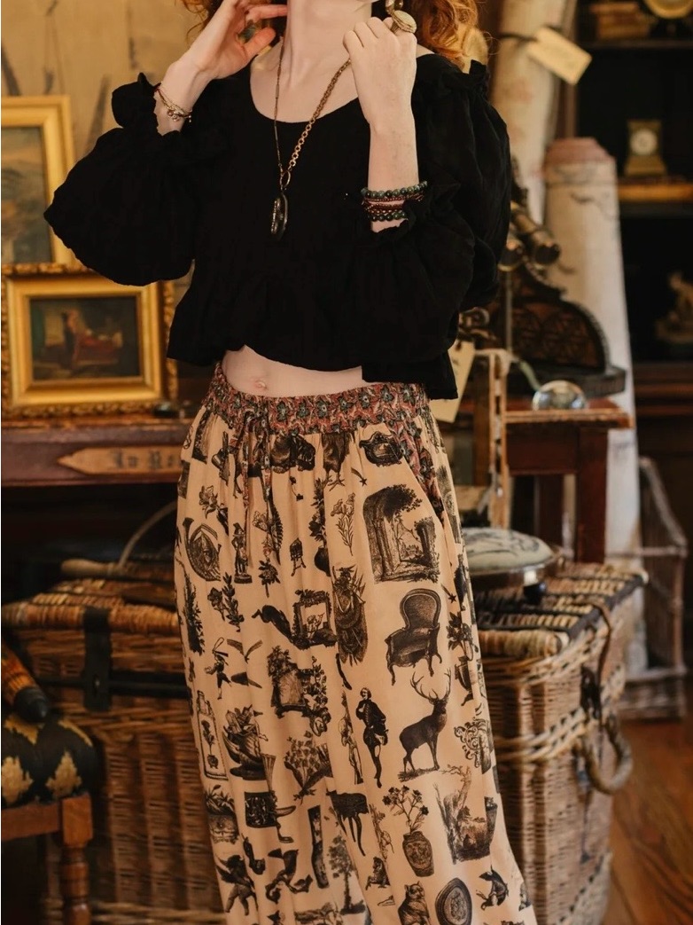 Market Of Stars -Nwt - Curiosities Poet Pants S/M